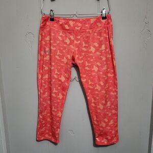 Under Armour Kids Peach Patterned Leggings